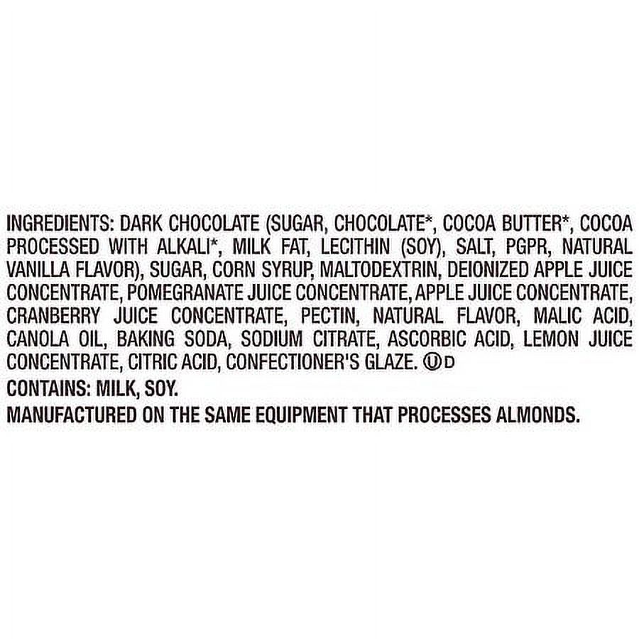 Brookside Snack Bag Dark Chocolate and Pomegranate 7.0 oz Pack of 2