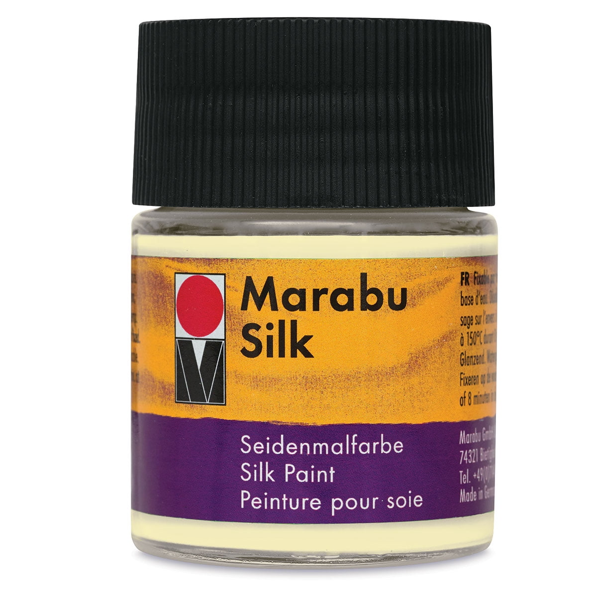 Marabu Silk Paint, 50ml, Vanilla