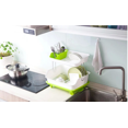 thumbnail image 3 of 2 Tier Kitchen drip Tray Dish Plate Rack Storage Dryer Drainer Large Organizer, 3 of 14