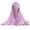 1-Purple6173, variant on XIAOCHA Womens Solid Brimmed Hijab Headscarf Breathable Casual Head Cover,Purple