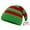 Red and green, variant on Slouch Beanies Hat Women Men Christmas Hat Santa Kitten Hat