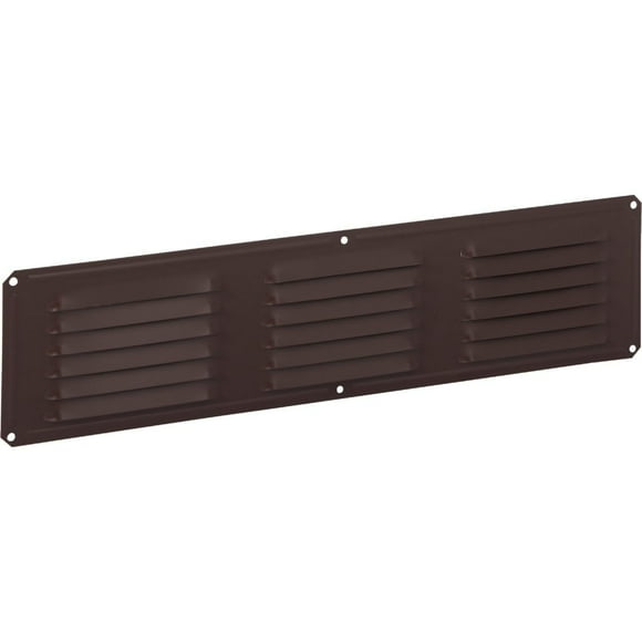 Ventilador empotrado Air Vent 84228, marrón, 41 x 10 cm, paquete de 24