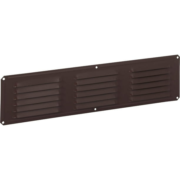 Ventilador empotrado Air Vent 84228, marrón, 41 x 10 cm, paquete de 24