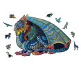 thumbnail image 1 of Western Dragon Irregular 3D Animal Puzzle 100 piezas (pequeño) LingWen 8390613794024, 1 of 1