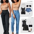 thumbnail image 7 of Eternatastic Womens Shapewear Jumpsuits Square Neck Rompers Shorts Bodycon Bodysuits Yoga Sleeveless Backless Bodycon Outfits, 7 of 7