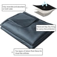 thumbnail image 3 of Manta de cama para mascotas Ameritex reversible 100% impermeable de terciopelo, 3 of 6