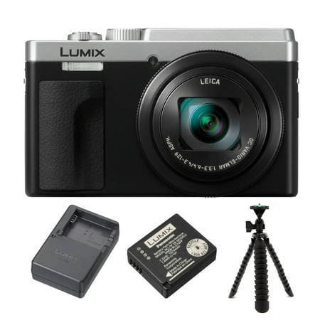 Panasonic LUMIX ZS80 24-720mm Travel Zoom Lens Digital Camera (Silver)