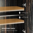 thumbnail image 4 of Vintage-style accents on doors | Suitable for both modern and classic homes | Offers organized storage with drawer and shelves, 4 of 6