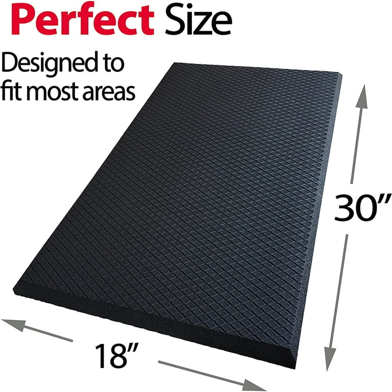 iPrimio 1 Thick Anti Fatigue Standing Mat, 30 x 18, Black