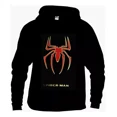 thumbnail image 1 of Sudadera Spider Man Hombre Araña Con Gorro Col Oro Negro S/e, 1 of 3