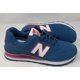 thumbnail image 3 of New Balance 574 Sneakers Mens US Size 8 Blue/Pink Leather ML574EWW, 3 of 6