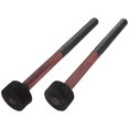 thumbnail image 1 of Black Bass Drum Mallet Wooden Drum Stick for Music Playing 1Pair, 1 of 3