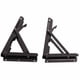 thumbnail image 4 of 2 soportes de estante plegables de metal para montaje en pared, soporte triangular plegable para mesa de trabajo, 4 of 12