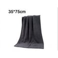 thumbnail image 2 of Toallas de baño de microfibra, absorbentes y de secado rápido, paquete de 1 toalla de microfibra gris, toalla de baño súper absorbente de secado rápido para adultos y niños, 2 of 4