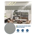 thumbnail image 5 of Manual Retractable Patio Awning – Waterproof 280g Polyester Sun Shade with Heavy-Duty Aluminum Frame & Hand Crank, for Deck, Balcony & Porch, 5 of 15