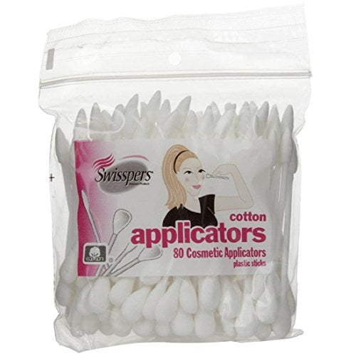 Swisspers Dual Tipped 100% Cotton Applicators, 80 count