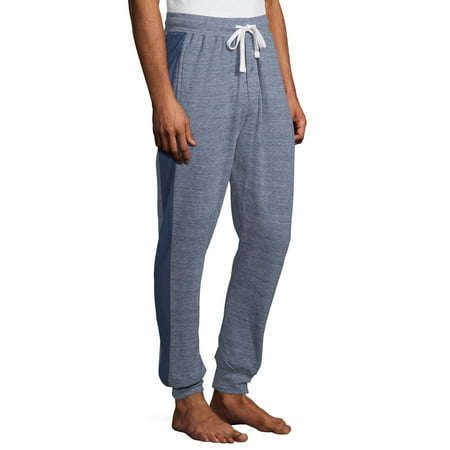 Hanes - Hanes Men's 1901 French Terry Jogger Lounge Pants with Side Panels - Walmart.com