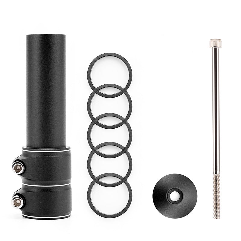 MEZOOM Bike Fork Stem Extender, Bicycle Handlebar Riser Adaptor