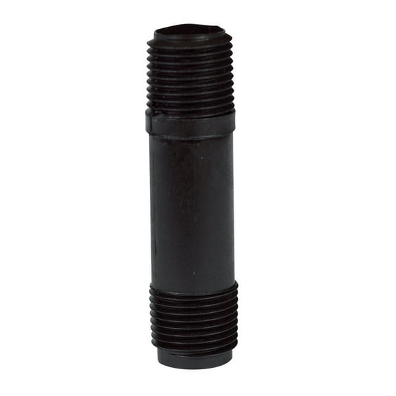 423-020 Pipe Fitting, Polyethylene Nipple, Schedule 40, 1/2 x 2-In. - Quantity 10