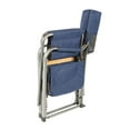 thumbnail image 5 of Kamp-Rite Portable Director's Chair w/Cooler, Cup Holder, & Table, Navy/Tan, 5 of 6