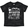 thumbnail image 3 of Inktastic Dear Santa, My Sister Did It Funny Christmas Boys or Girls Toddler T-Shirt, 3 of 5