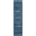 thumbnail image 2 of SAFAVIEH Tulum Ronald Distressed Runner Rug, Navy/Ivory, 2' x 19', 2 of 2