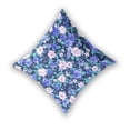 thumbnail image 2 of Pink and Blue Floral Throw Pillow Covers 16x16 Inch 2 Packs Decorative Square for Living Room Couch Bed Sofa, 2 of 6