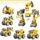 thumbnail image 4 of Juguetes Carritos para Niños,Carros Juegos Construcciones 5 en 1 Robot Transformado Educativo Aprendizaje Juegos ,Amarillo, 4 of 7