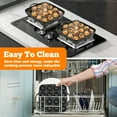 thumbnail image 3 of LINFANG 16 Hole Takoyaki Pan Cast Aluminum Pancake Ball Maker Nonstick Takoyaki Maker Easy to Clean Pancake Ball Pan for Gas Stove, 3 of 10