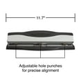 thumbnail image 4 of Staples 3-Hole Punch 15 Sheet Capacity Black/Silver 2/Pack ST26639-CCVS, 4 of 6
