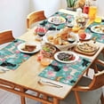thumbnail image 2 of Labrador Dogs with Pioneer Flower Summer Placemats Table Placemats Set Of 4-Linen Kitchen Washable Placemats Table Mats 12x18 Inch Non-Slip Heat Resistant, 2 of 6
