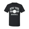thumbnail image 2 of Wild Bobby City of New York NY Baseball Fantasy Fan Sports Men's T-Shirt, Black, 4X-Large, 2 of 6