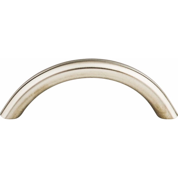 Top Knobs Ss13 Solid Bowed Bar Pull 3" (C-C) Brushed Stainless Steel