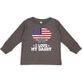 thumbnail image 3 of Inktastic I Love my Daddy Military Son Daughter Boys or Girls Long Sleeve Toddler T-Shirt, 3 of 5