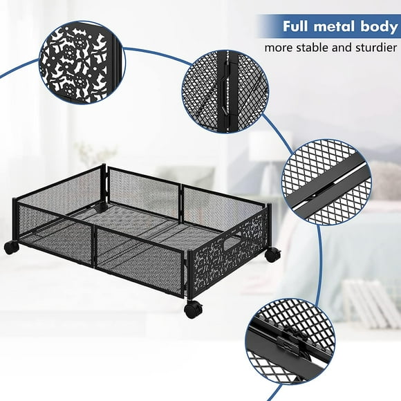 Under Bed Drawers Wheels