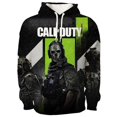 thumbnail image 3 of Sudadera con capucha con estampado 3D del juego de disparos Call of Duty COD, sudadera informal de estilo callejero para entusiastas de los juegos STG, sudadera con capucha de moda Harajuku para hombr, 3 of 5