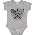 thumbnail image 3 of Inktastic Squash Sport Rackets and Ball Boys or Girls Baby Bodysuit, 3 of 5