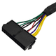 thumbnail image 2 of Cable de fuente de alimentación de 24 pines a 6 pines, Cable adaptador de servidor de placa base, línea de adaptador de alimentación principal para 8100 8200 8300 800G1 Adepaton 2035487, 2 of 8