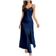 thumbnail image 1 of Birdeem Robe de Nuit Aguichant pour Femmes, Confort Polyvalent, Tempérament, Unie, 1 of 1