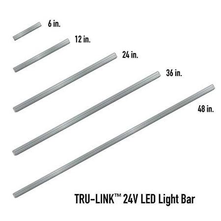 

Diode LED TRU-Link 24V Light Bar 4000K 36 in Silver 90 CRI 14.4W