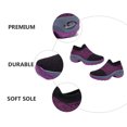 thumbnail image 2 of 1 par de zapatos deportivos de suela gruesa para mujer, zapatos con amortiguación de aire, zapatos transpirables, 2 of 8