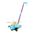 thumbnail image 3 of Juguete para caminar con equilibrio y diseño de carrito que fomenta la motricidad fina en niños pequeños. Azul, 3 of 9