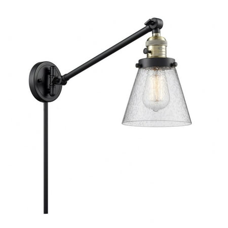 

Innovations Lighting - Cone - 1 Light Swing Arm Wall Sconce In Industrial