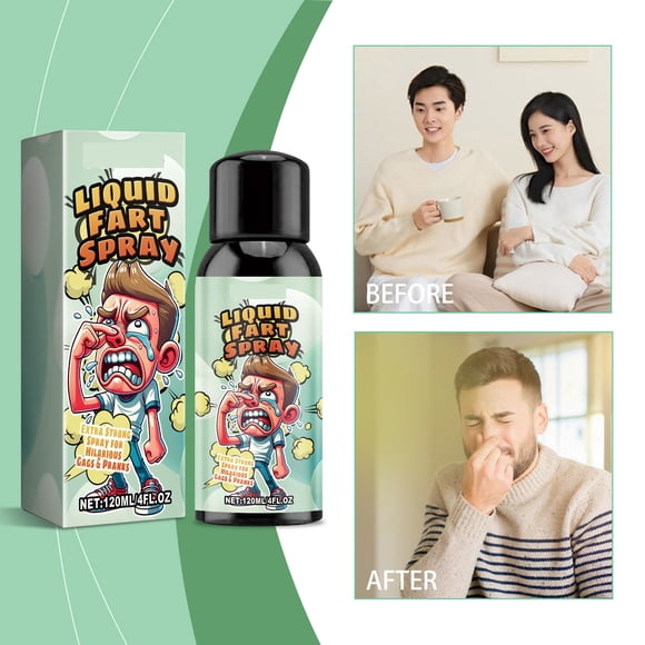 Props Extra Strong Fart Spray Prank Joke Toys for Adults and Kids and Hilarious 120ml Ocean of Vomit Poop Spray