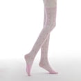 thumbnail image 2 of ZLight Polyester Colorful And Playful Womens Funky Printed Tights Burst Of Fun In Wardrobe Jumpsuit Patterned Tights Sweet 2, 2 of 3