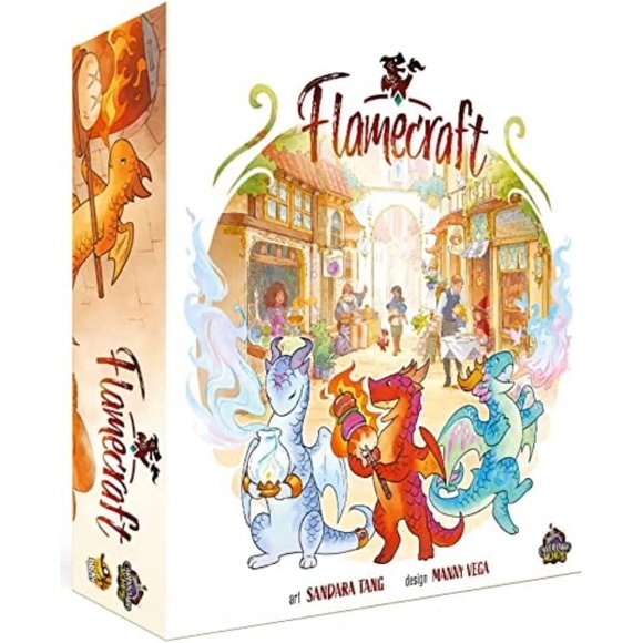 Lucky Duck Games Jeu de Société Flamecraft