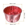 thumbnail image 2 of Tazas de aluminio papel Estándar Unique Bargains 50uds Magdalena hornear Suministros fiestas Bodas, 2 of 6