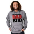 thumbnail image 5 of Don't Be Jealous of My Dad Bod Hoodie Hooded Sweatshirt Men Brisco Brands S, 5 of 6