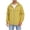 Yellow, variant on Mens UPF 50+ Lightweight Hooded Sun Protection Jacket Full Zip Windbreaker Quick Dry Pockets for Hiking Fishing Yellow,Size S