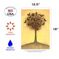 thumbnail image 2 of Toland Home Garden Tree Crows Bird Fall Flag Double Sided 12x18 Inch, 2 of 5